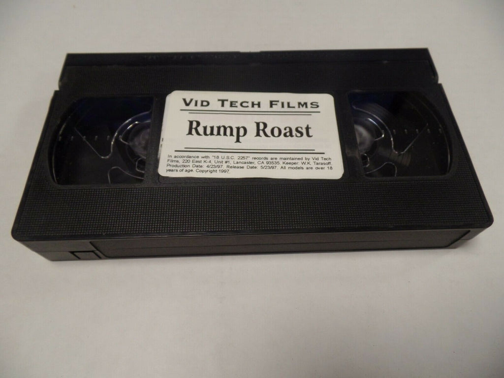 Rump Roast Vid Tech Films 1997 Adult VHS 052119AMP2