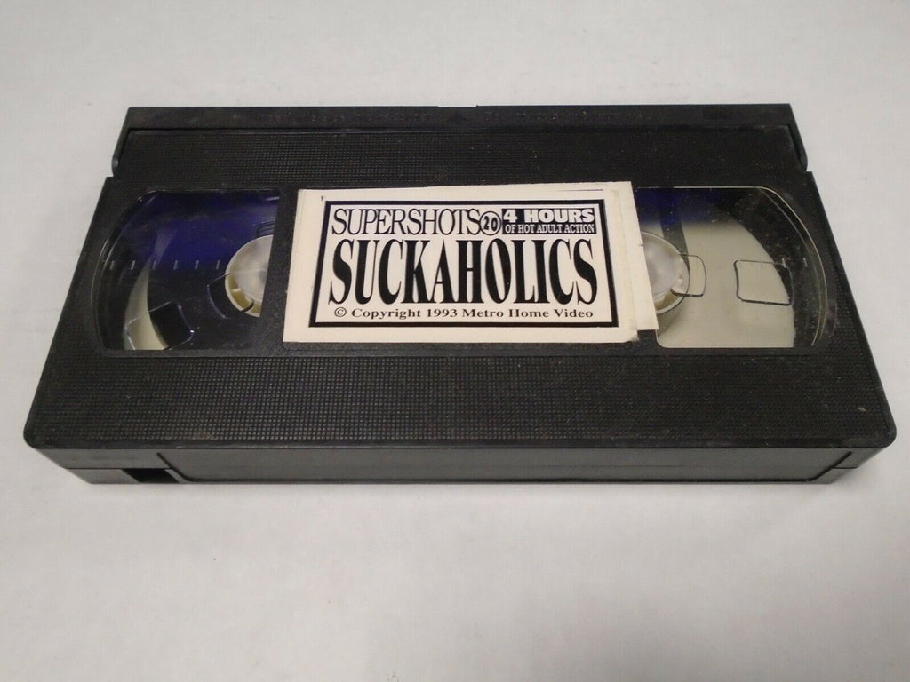 Supershots Suckaholics 1993 Metro 4 Hours Adult VHS 032219AMP3