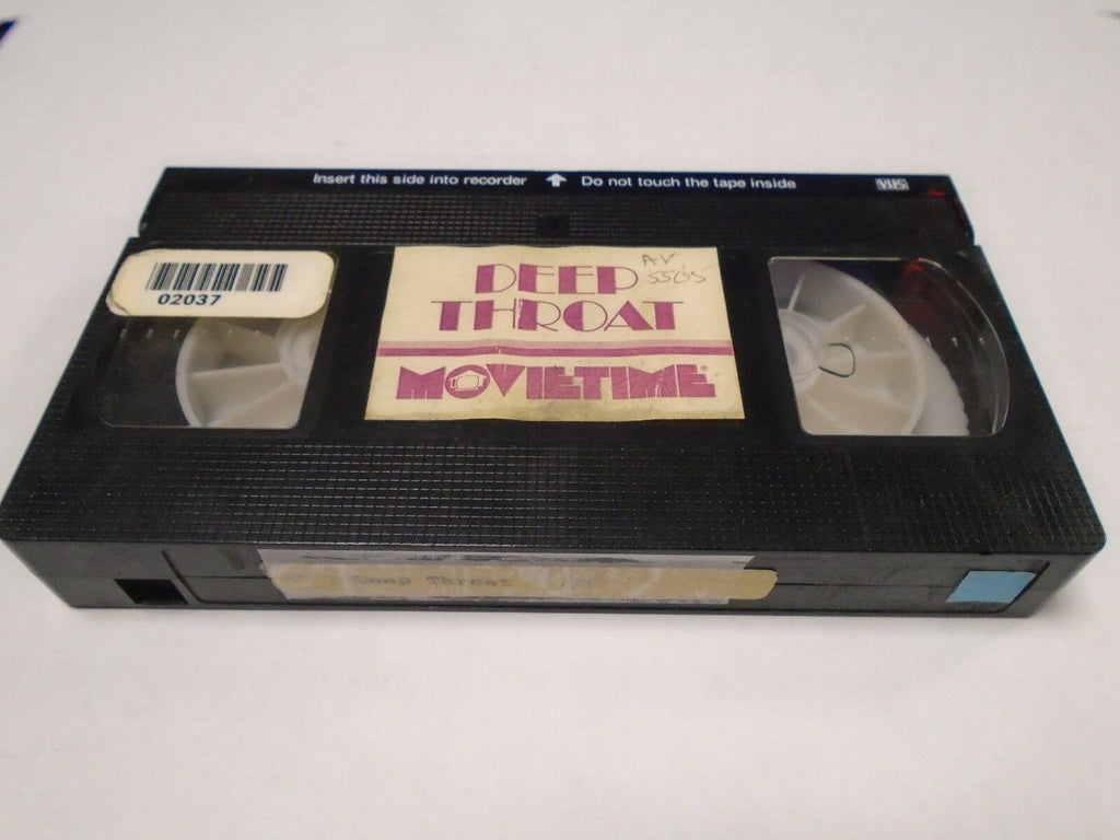 Deep Throat Movietime Vintage Adult VHS 020119AMP3