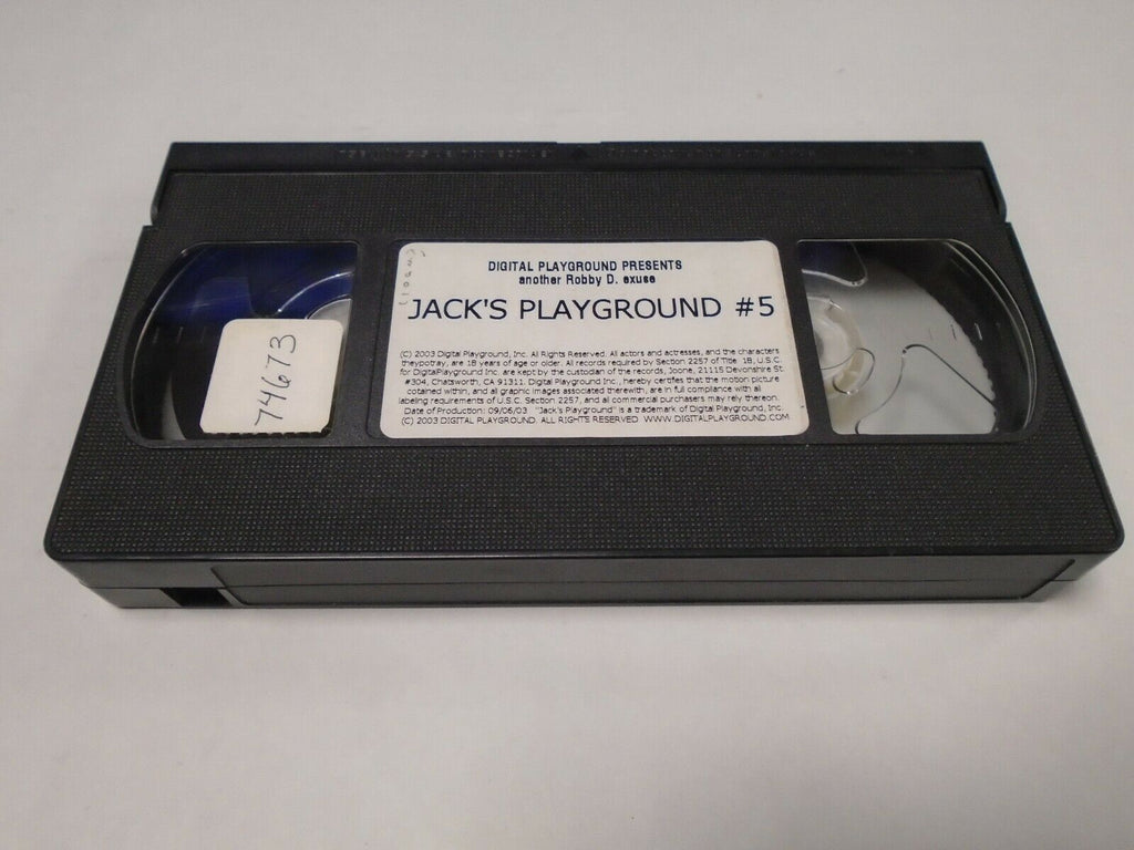 Jack's Playground 2004 Digital Playground Adult VHS 032919AMP2