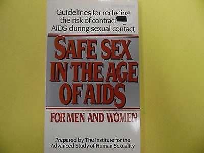 Safe Sex In The Age Of Aids Adult Book 1986 by Citadel Press 052216lm-ep