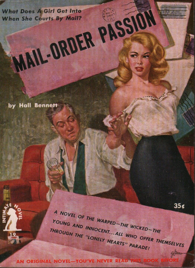 Mail-Order Passion Hall Bennett 1952 Intimate Novel 19 070919AME