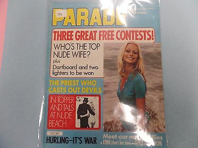 Parade Adult Magazine Covergirl Ewa April 21, 1973 031416lm-ep