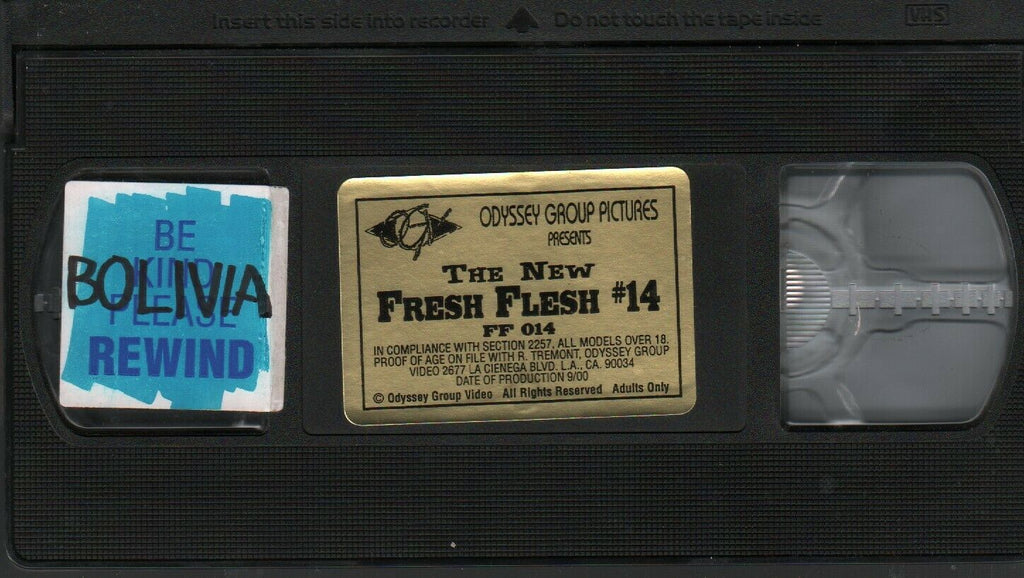 The New Fresh Flesh #14 Odyssey Group Adult VHS 021720AMP2