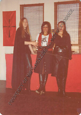 Adult 1970s Photo 3.5x5 Bondage Beautiful Dominatrix Posing Ready to Play 253HS