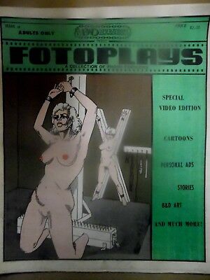 Fotoplays Adult Newspaper Bonnie #18 1986 031418lm-ep2