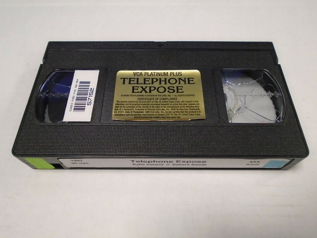 Telephone Expose Kylie Ireland Sahara Sands 1997 96min Adult VHS 051019AMP