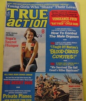 True Action Magazine Inga's Secret Hunger August 1972 012413lm-epa
