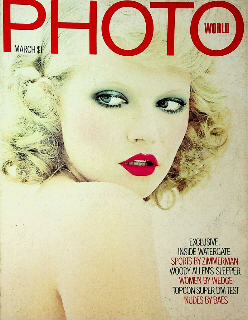 Photo World Magazine Inside Watergate/ Woody Allen March 1974 120620lm-ep2