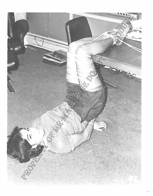 Adult Vintage B&W Photo 4x5 Bondage Beautiful Brunette Bound & Dominated 198WL