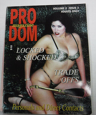 Pro Dom Adult Contact Magazine Mistress Tyra vol.2 #3 1996 091415lm-ep