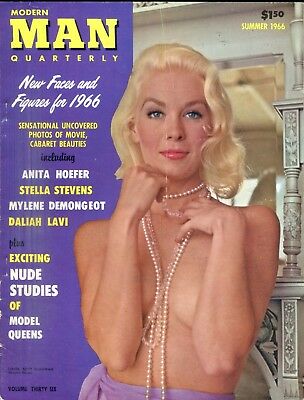 Modern Man Quarterly Teri Martine/Stella Stevens vol.36 1966 110818lm-ep - Used