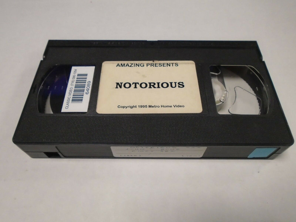 Notorious John T Bone 1995 70mins Adult VHS 043019AMP