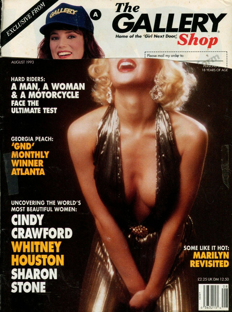 Gallery Magazine Marilyn Monroe Revisited August 1993 Reader Copy 062219lm-ep