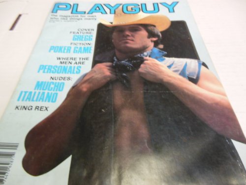 Play Guy Gay Adult Magazine "Gregg" "Mucho Italiano" Vol 3 No 28