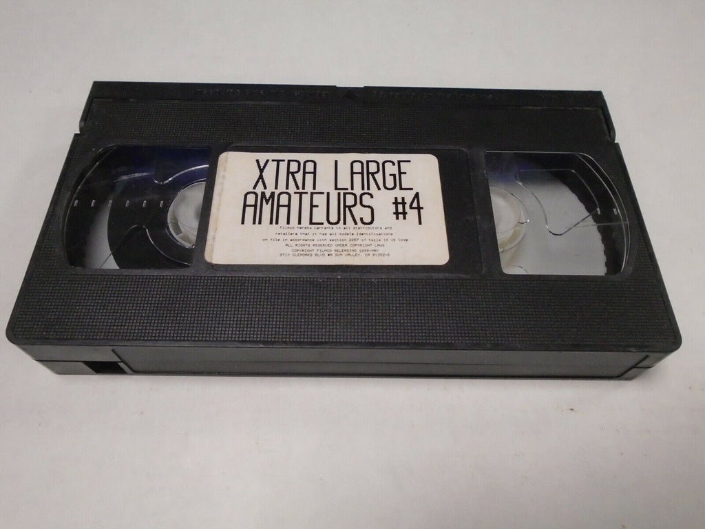 Xtra Large Amateurs #4 Filmco 1999 Adult VHS 041519AMP