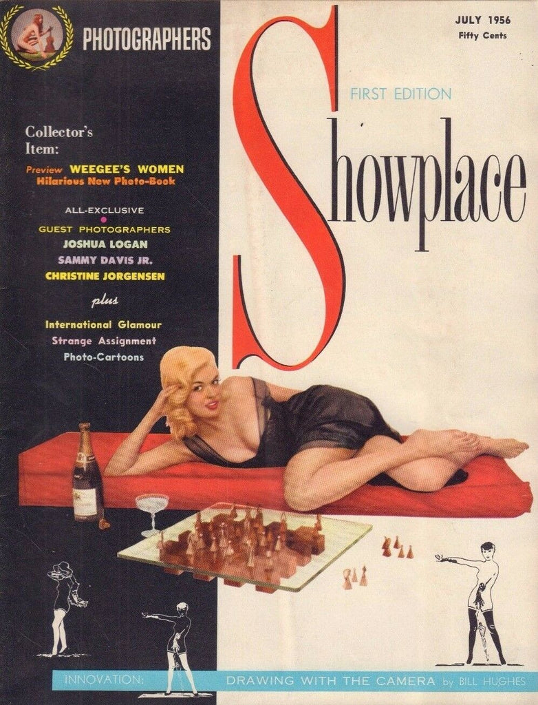 Showplace Premier Issue July 1956 Jayne Mansfeild, Sammy Davis JR. 021017DBEP - Used