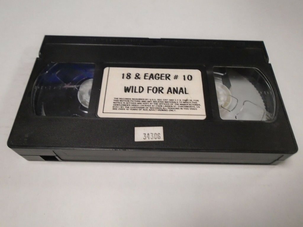 18 & Eager #10 Wild for Anal Adult VHS 051019AMP2