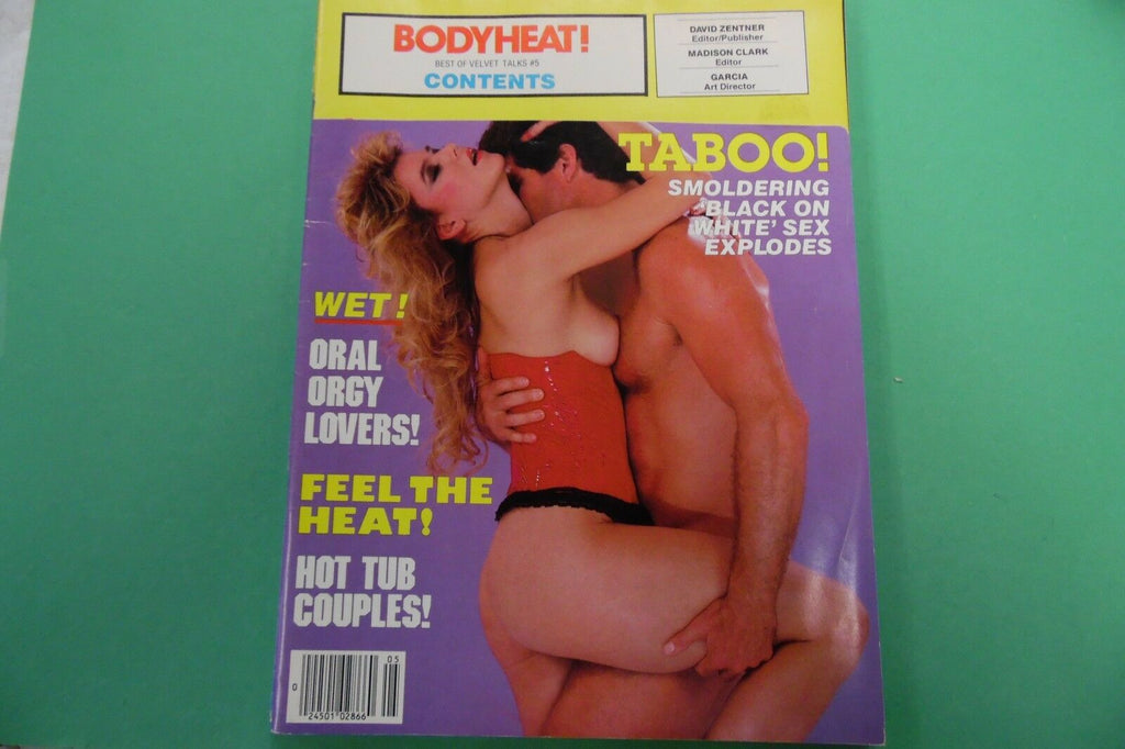 Bodyheat Magazine Oral Orgy Lovers! #5 1985 Readers Copy 113016lm-ep
