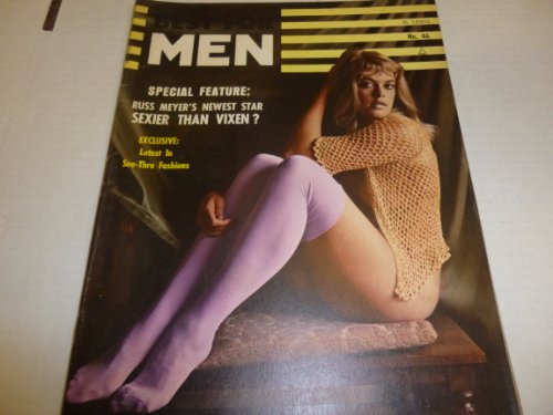 Best for Men Busty Adult Vintage Magazine "Russ Meyer's Newest Star Sexier Than Vixen?" #46 October 1969 Cheesecake