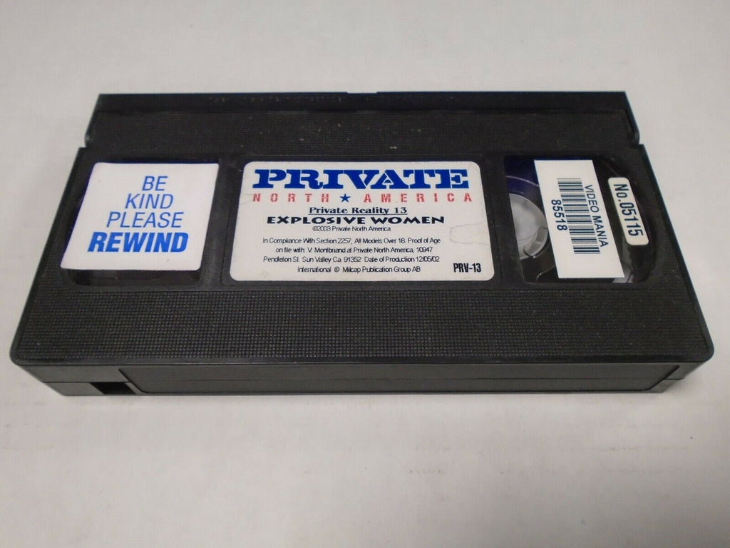 Explosive Women Private North America 2003 Adult VHS 032019AMP2