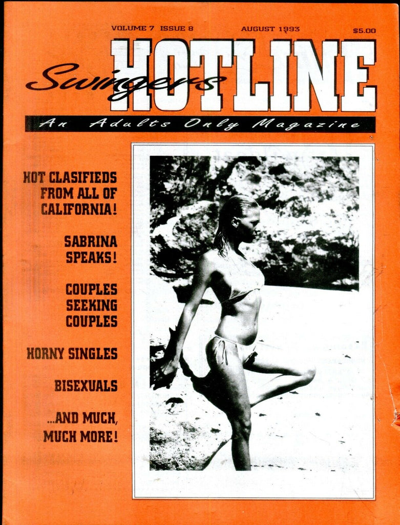 Swingers Hotline Contact Magazine August 1993 112918lm-ep