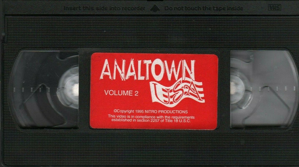 Analtown USA Vol 2 Nitro Productions Adult VHS 021720AMP3