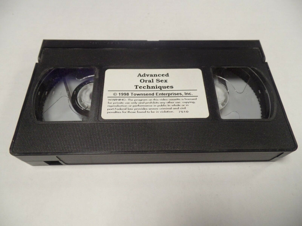 Advanced Oral Sex Techniques 1998 Townsend Enterprises Adult VHS 041819AMP