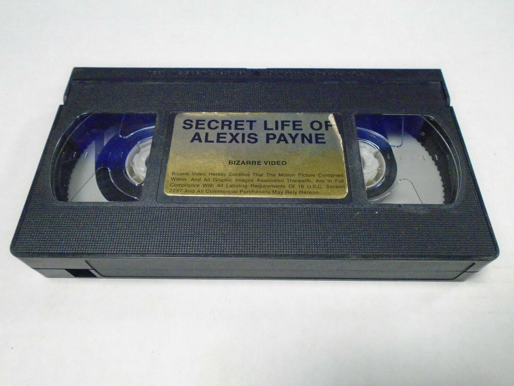 Secret Life of Alexis Payne Bizarre Video Adult VHS 032219AMP3