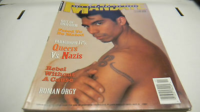 Mandate Gay Adult Magazine "Out Of Uniform" November 1994 40413Lm-ep