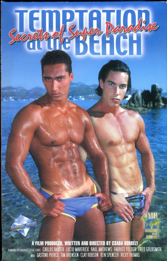 Temptation At The Beach Gay VHS Carlos Baxter / Lucio Maverick XXX 011320lm-ep6