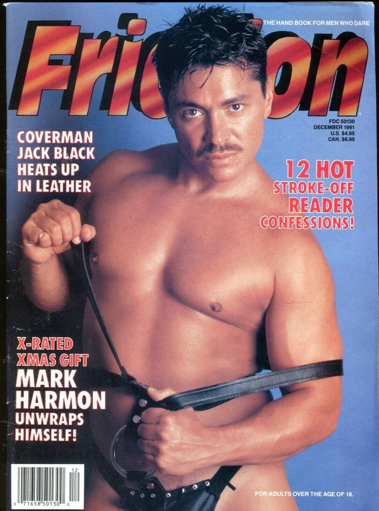 Friction Gay Magazine Jack Black December 1991 090719lm-ep