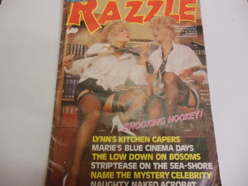 Razzle Busty Adult Magazine "Lynn" "Marie" Vol.4 No.1 1985