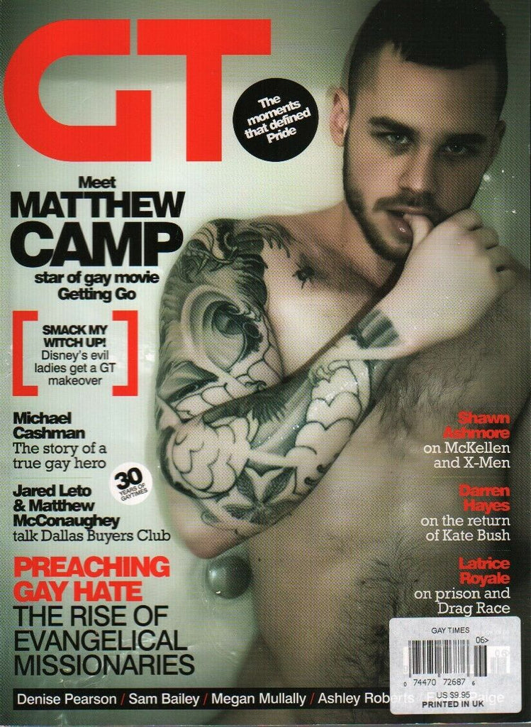 Gay Times Magazine June 2014 Shawn Ashmore Darren Hayes 030620AME