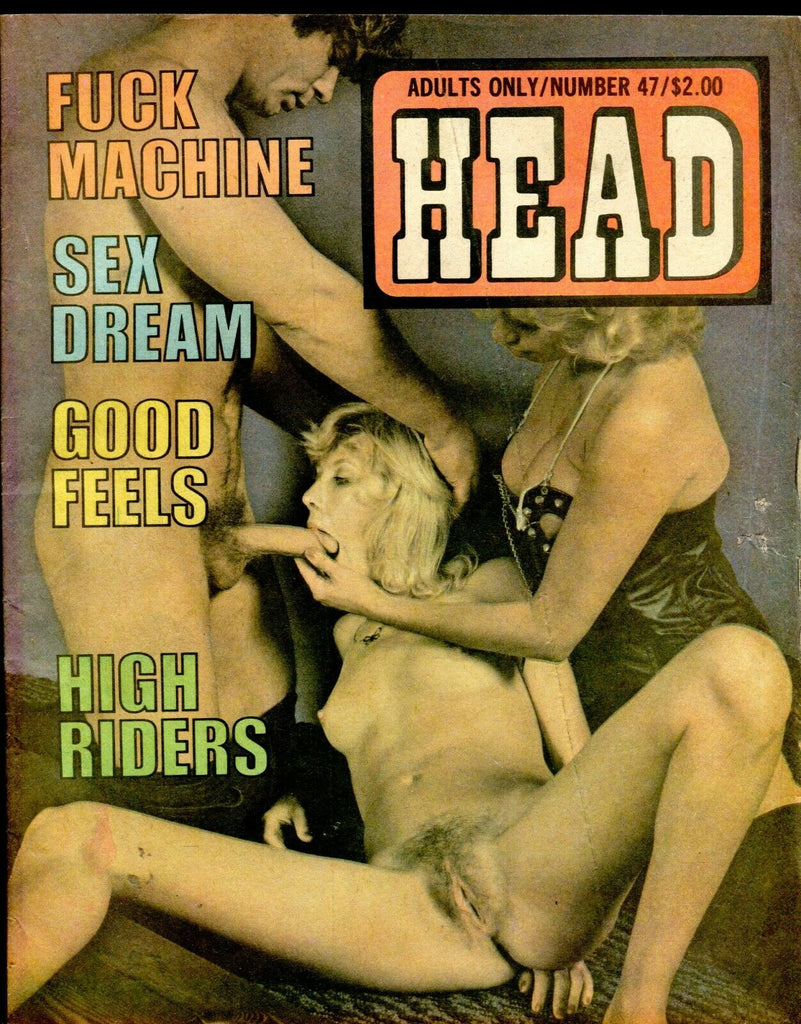 Head Magazine Fuck Machine #47 1970's 060919lm-ep