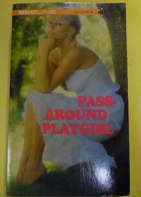 Pass-Around Playgirl Adult Novel by Sherry Sanford 1984 Beeline 071213lm-epa