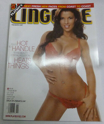Playboys's Lingerie Magazine Christal Houston February/March 2007 111213REP