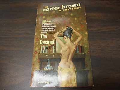The Carter Brown Mystery Series The Desired 1959 Signet Book 100915ame