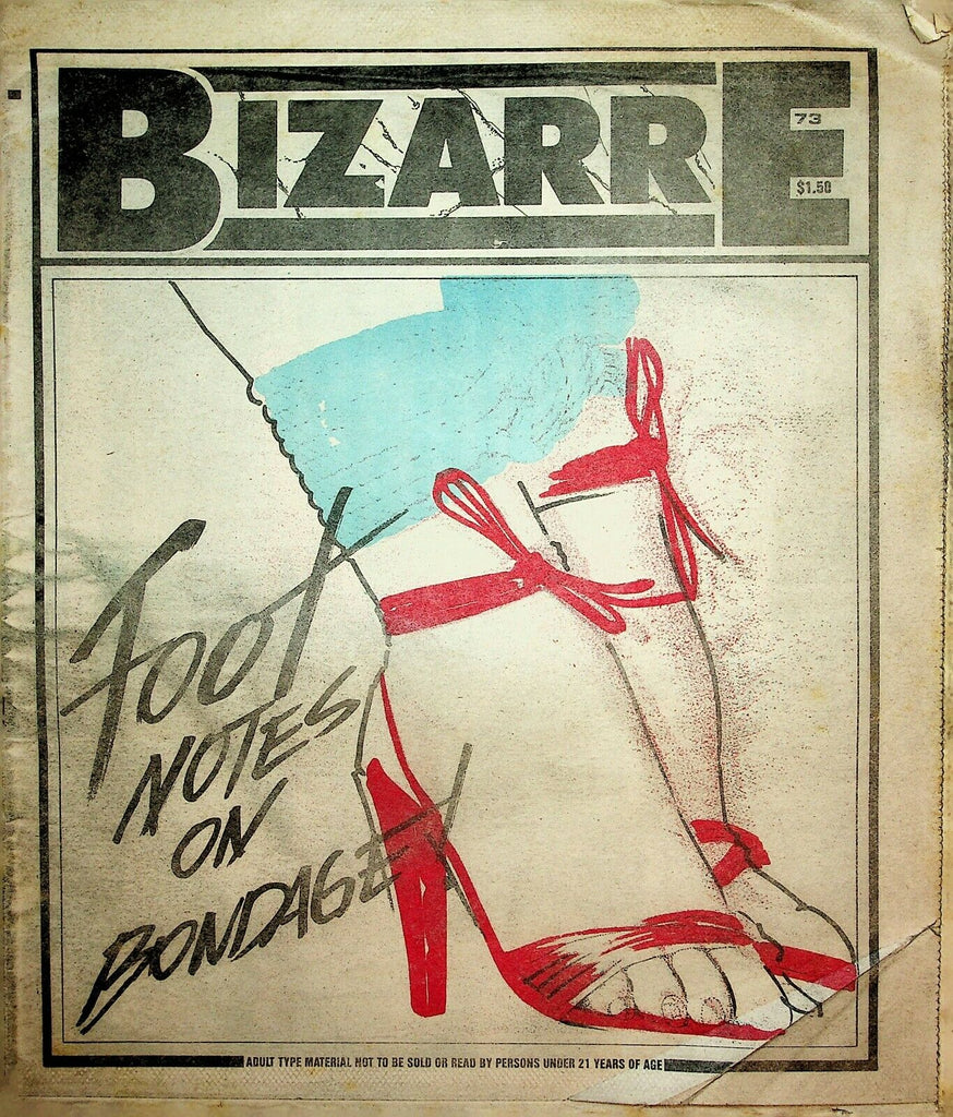 Bizarre Fetish Newspaper Foot Notes On Bondage #73 031220lm-ep
