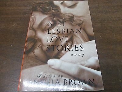 Best Lesbian Love Stories 2003 Angela Brown Alyson Paperback Book 070215amp