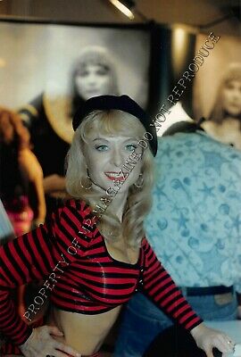 Nina Hartley Candid Original 4x6 1990s Color Photo in Sexy Outfit at Con 59ii