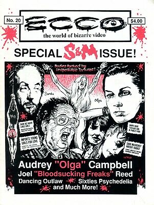 Ecco Bizarre Video Magazine S & M Issue #20 1995 111017lm-ep