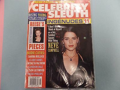 Celebrity Sleuth Adult Magazine Neve Campbell vol.11 1998 031416lm-ep