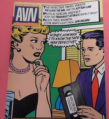 Adult Video News Magazine Monica Mayhem November 2001 051813lm-epa