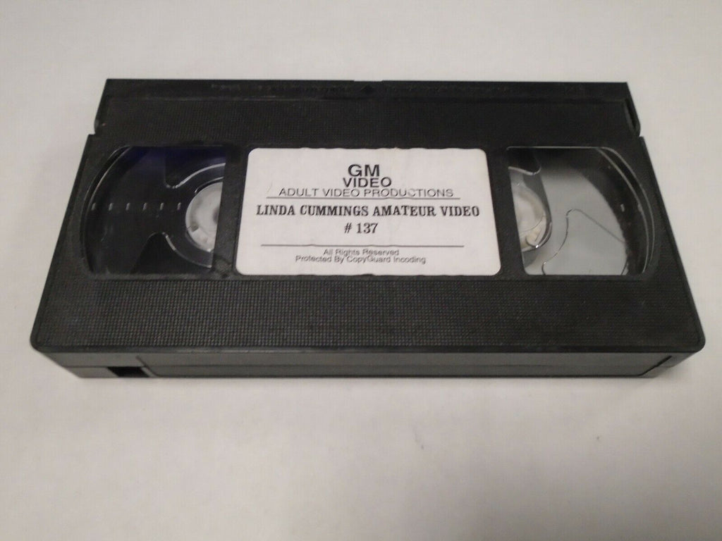 Linda Cummings Amateur Video #137 GM Video Adult VHS 042319AMP2