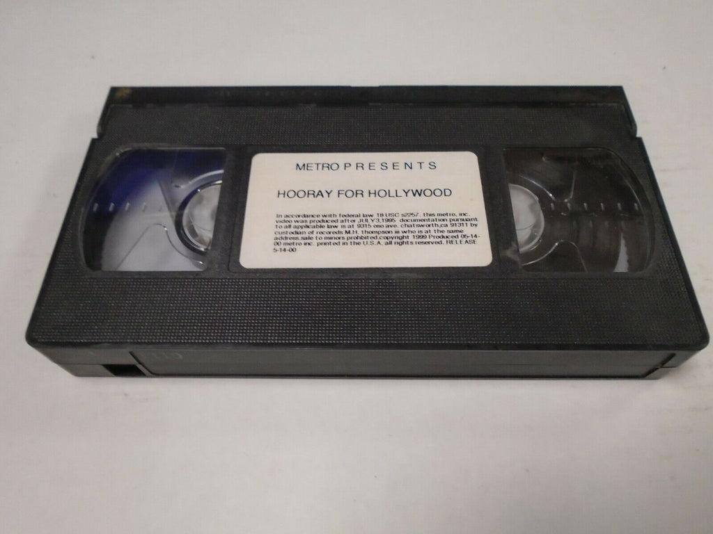 Hooray for Hollywood 2000 Metro Adult VHS 051419AMP