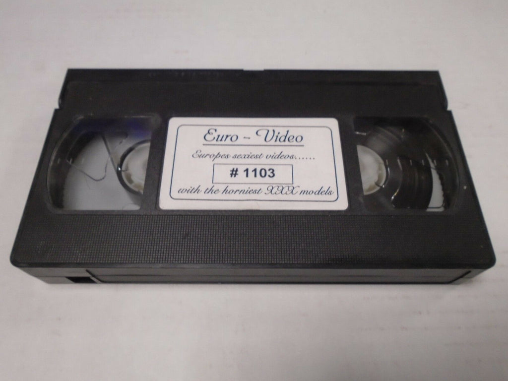 Euro-Video #1103 Horniest XXX Models Adult VHS 011519AMP