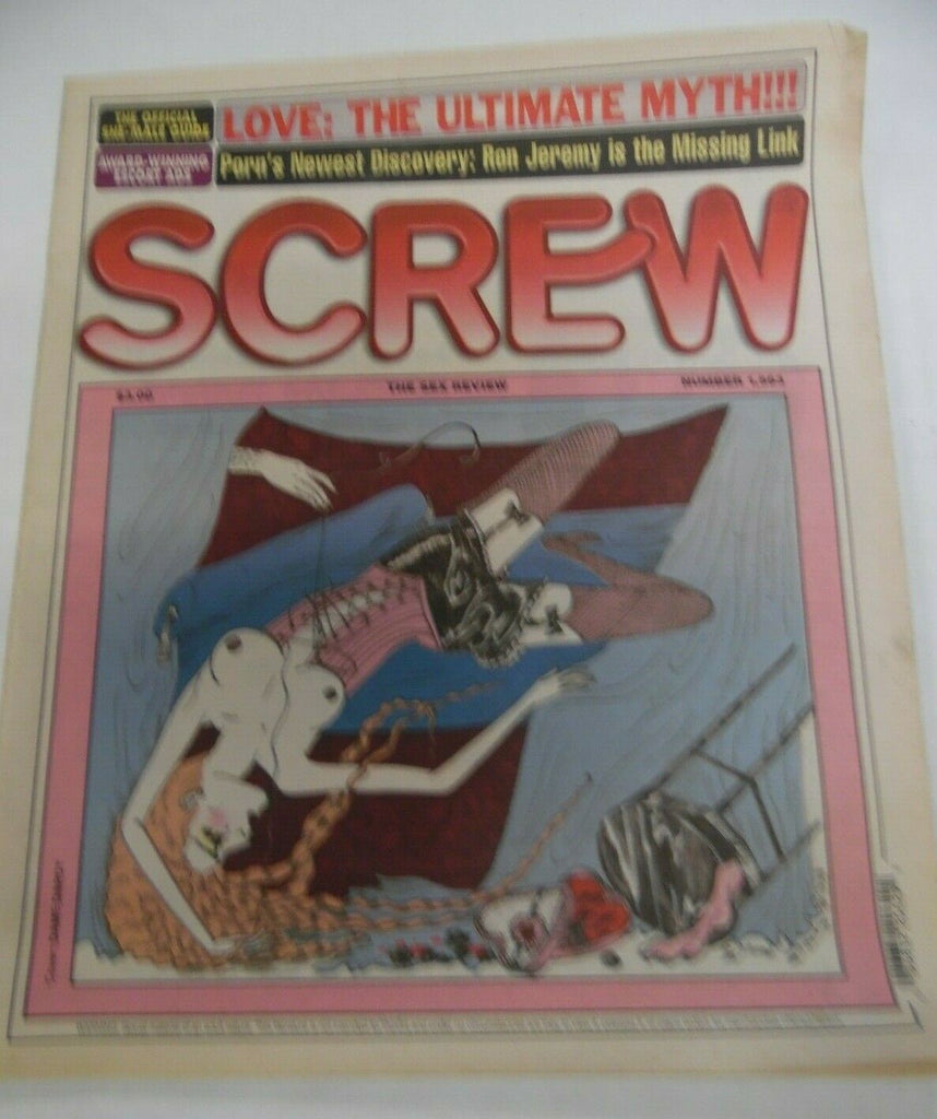 Screw Newspaper Ron Jeremy #1563 February 15, 1999 121219lm-ep