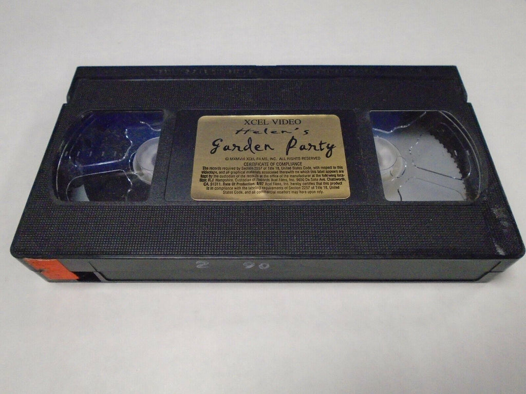 Helen's Garden Party Xcel Video 1997 Adult VHS 042219AMP