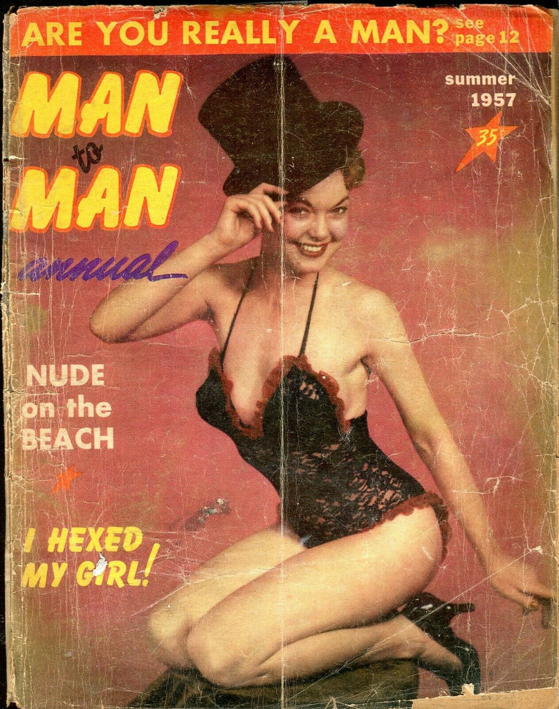 Man To Man Annual Magazine Nude On The Beach Summer 1957 101019lm-ep